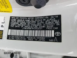 2019 Toyota Corolla Hatchback SE with VIN JTNK4RBE9K3002031, listed as a Copart auction lot 69240234 with 70,246 mi miles and Non Repairable. Bid and sale history available at carsss.com. Image 13.