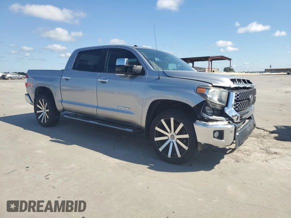 2018 Toyota Tundra 2WD SR5 with VIN 5TFEM5F13JX126658, listed as a Copart auction lot 71822634 with 75,477 mi miles and Clean Title. Bid and sale history available at carsss.com. Image 4.