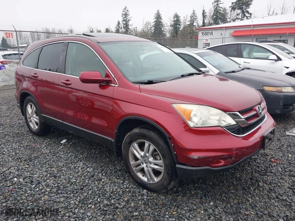 2011 Honda CR-V EX-L with VIN 5J6RE3H7XBL047110, listed as a IAAI auction lot 41260877 with 146,839 mi miles. Bid and sale history available at carsss.com. Image 1.