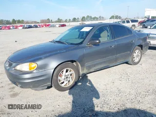 2004 Pontiac Grand Am SE1 with VIN 1G2NF52E14C200291, listed as a IAAI auction lot 41490926 with 162,985 mi miles. Bid and sale history available at carsss.com. Image 2.