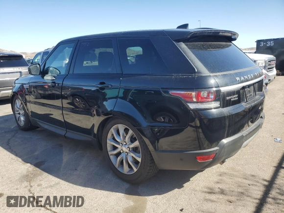 2017 Land Rover Range Rover Sport HSE with VIN SALWR2FK2HA693673, listed as a Copart auction lot 48438985 with 113,630 mi miles and Clean Title. Bid and sale history available at carsss.com. Image 2.