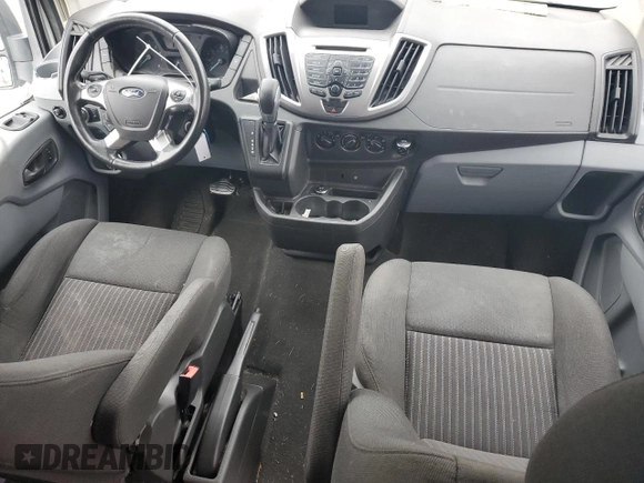 2016 Ford Transit Wagon XL with VIN 1FBZX2ZM4GKA30027, listed as a Copart auction lot 86151314 with 0 mi miles and Salvage Title. Bid and sale history available at carsss.com. Image 8.