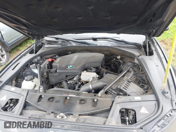 2012 BMW 5 Series 528i with VIN WBAXG5C5XCDX01864, listed as a IAAI auction lot 41910337 with 200,110 mi miles. Bid and sale history available at carsss.com. Image 10.