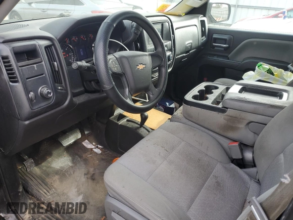2016 Chevrolet Silverado 1500 Work Truck with VIN 1GCVKNEH6GZ401196, listed as a Copart auction lot 43414335 with 123,517 mi miles and Salvage Title. Bid and sale history available at carsss.com. Image 8.