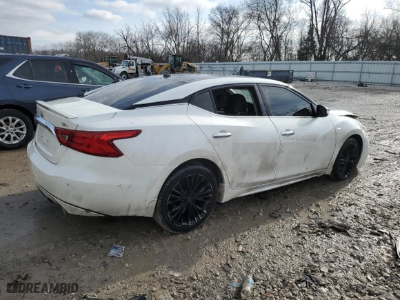 2018 Nissan Maxima SL with VIN 1N4AA6AP7JC370805, listed as a Copart auction lot 85466944 with 0 mi miles and Non Repairable. Bid and sale history available at carsss.com. Image 3.