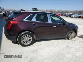 2017 Cadillac XT5 Luxury FWD with VIN 1GYKNBRS0HZ219259, listed as a Copart auction lot 47556415 with 50,946 mi miles and Salvage Title. Bid and sale history available at carsss.com. Image 3.