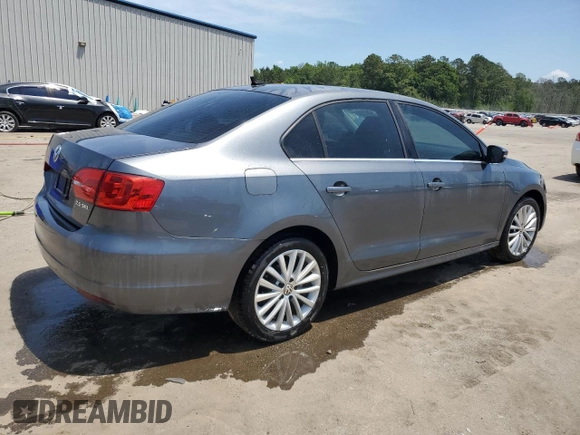 2012 Volkswagen Jetta SEL with VIN 3VWLX7AJ8CM469540, listed as a Copart auction lot 54594645 with 88,272 mi miles and Salvage title. Bid and sale history available at DreamBid. Image 3.