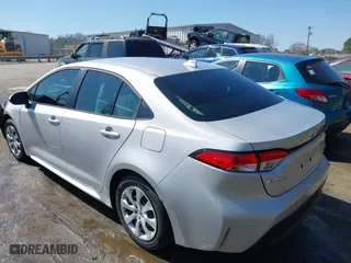 2024 Toyota Corolla LE with VIN 5YFB4MDE8RP152430, listed as a IAAI auction lot 41686276 with 4,142 mi miles. Bid and sale history available at carsss.com. Image 3.