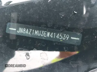 2014 Nissan Murano SV with VIN JN8AZ1MU3EW414539, listed as a IAAI auction lot 40769275 with 94,217 mi miles and . Bid and sale history available at carsss.com. Image 9.