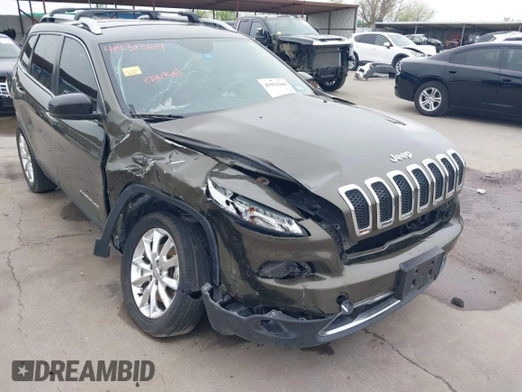 2014 Jeep Cherokee Limited with VIN 1C4PJLDS5EW283587, listed as a IAAI auction lot 41931369 with 83,463 mi miles. Bid and sale history available at carsss.com. Image 6.