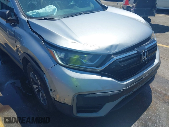 2020 Honda CR-V LX with VIN 7FARW1H26LE002413, listed as a IAAI auction lot 42318905 with 63,698 mi miles and . Bid and sale history available at DreamBid. Image 6.