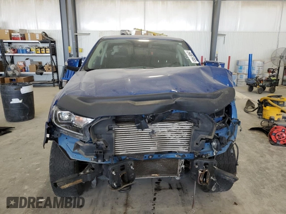 2019 Ford Ranger XL with VIN 1FTER4FH5KLA01047, listed as a Copart auction lot 54661465 with 47,646 mi miles and Salvage title. Bid and sale history available at DreamBid. Image 5.