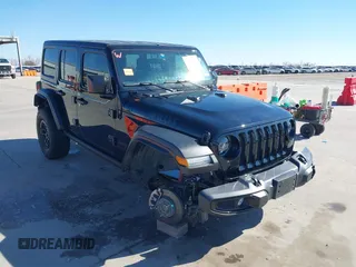 2023 Jeep Wrangler Sport S z VIN 1C4HJXDG5PW530892, wystawiony jako IAAI lot #41389577 z przebiegiem 17 014 mil mil oraz . Historia ofert i sprzedaży dostępna na DreamBid. Obrazek 1.