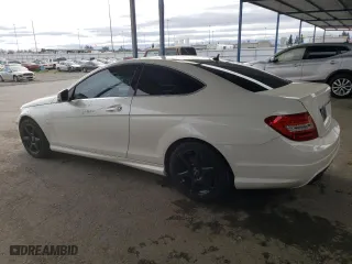 2012 Mercedes-Benz C-Class C 250 with VIN WDDGJ4HBXCF856583, listed as a Copart auction lot 44264785 with 80,375 mi miles and Salvage Title. Bid and sale history available at carsss.com. Image 2.