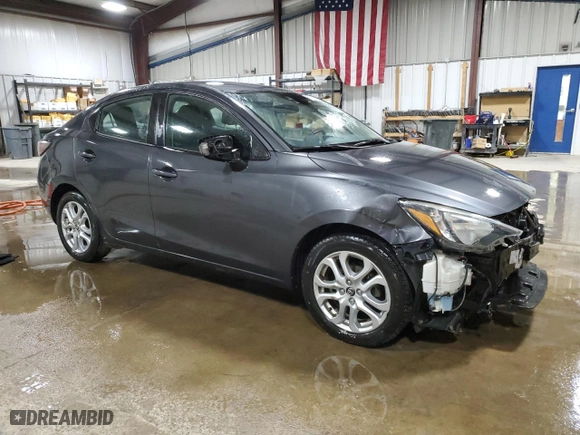 2017 Toyota Yaris iA with VIN 3MYDLBYV7HY179046, listed as a Copart auction lot 51251405 with 61,116 mi miles and Salvage Title. Bid and sale history available at carsss.com. Image 4.