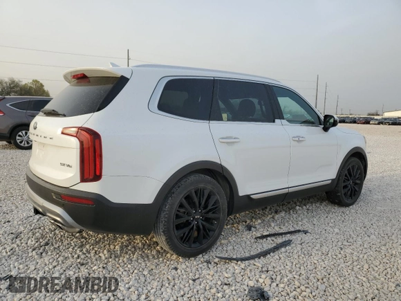 2020 Kia Telluride SX with VIN 5XYP54HC3LG040433, listed as a Copart auction lot 48994765 with 81,303 mi miles and Clean title. Bid and sale history available at DreamBid. Image 3.
