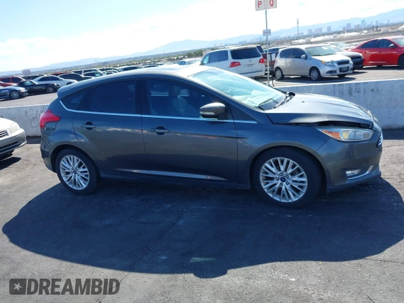 2017 Ford Focus Titanium with VIN 1FADP3N25HL299817, listed as a IAAI auction lot 42161440 with 154,974 mi miles and . Bid and sale history available at carsss.com. Image 13.