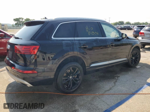 2018 Audi Q7 Premium Plus z VIN WA1LHAF7XJD049985, wystawiony jako Copart lot #60233295 z przebiegiem 71 011 mil mil oraz Szkoda całkowita • Salvage title. Historia ofert i sprzedaży dostępna na DreamBid. Obrazek 3.