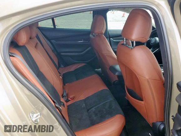 2024 Mazda 3 Carbon Edition with VIN 3MZBPBXYXRM409075, listed as a Copart auction lot 59189265 with 23,114 mi miles and Salvage title. Bid and sale history available at DreamBid. Image 10.