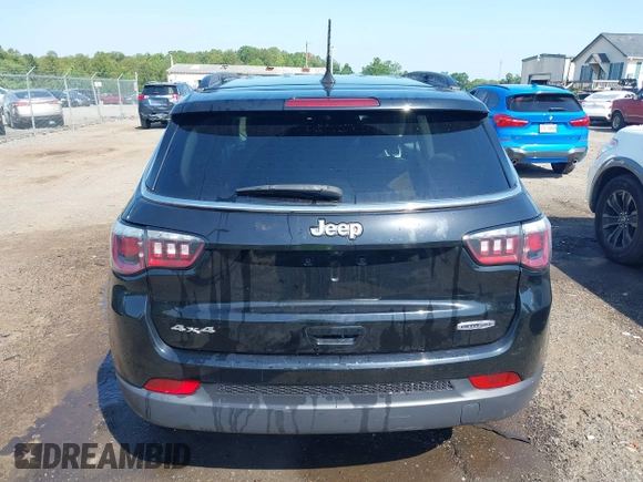 2020 Jeep Compass Latitude с VIN 3C4NJDBB8LT143150, выставлен на аукционе IAAI как лот 42563369 с пробегом 54 827 миль миль и . История ставок и продаж доступна на DreamBid. Изображение 17.
