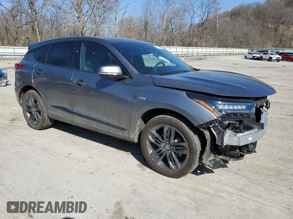 2024 Acura RDX w/A-Spec Package z VIN 5J8TC2H68RL001130, wystawiony jako Copart lot #48491605 z przebiegiem 11 356 mil mil oraz Szkoda całkowita • Salvage title. Historia ofert i sprzedaży dostępna na DreamBid. Obrazek 4.