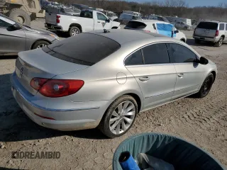 2009 Volkswagen CC Sport with VIN WVWEU73C09E517470, listed as a Copart auction lot 48699165 with 159,987 mi miles and Salvage Title. Bid and sale history available at DreamBid. Image 3.