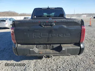 2024 Toyota Tundra TRD Pro Hybrid with VIN 5TFPC5DB0RX077194, listed as a Copart auction lot 42819155 with 16,387 mi miles and Salvage title. Bid and sale history available at DreamBid. Image 6.