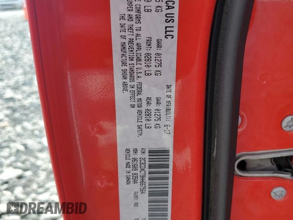 2017 Dodge Charger R/T z VIN 2C3CDXCT9HH667564, wystawiony jako Copart lot #54416885 z przebiegiem 122 542 mil mil oraz Szkoda całkowita • Salvage title. Historia ofert i sprzedaży dostępna na DreamBid. Obrazek 12.