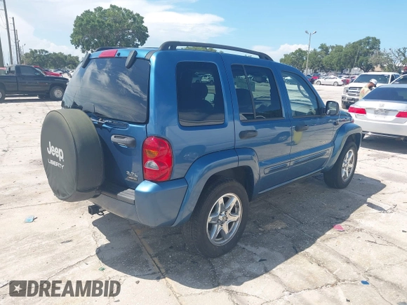 2004 Jeep Liberty Limited with VIN 1J4GL58K84W190314, listed as a IAAI auction lot 42460339 with 125,685 mi miles and . Bid and sale history available at DreamBid. Image 4.