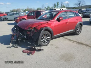 2017 Mazda CX-3 Touring z VIN JM1DKDC75H0170331, wystawiony jako Copart lot #51997455 z przebiegiem 141 405 mil mil oraz Szkoda całkowita • Salvage title. Historia ofert i sprzedaży dostępna na DreamBid. Obrazek 1.
