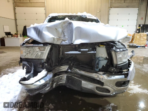 2021 Ram 1500 Big Horn with VIN 1C6SRFBT1MN592064, listed as a Copart auction lot 44247185 with 83,224 mi miles and Salvage Title. Bid and sale history available at carsss.com. Image 5.