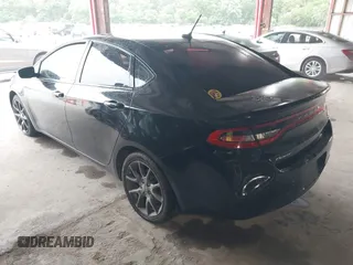 2016 Dodge Dart SE with VIN 1C3CDFAA7GD749932, listed as a IAAI auction lot 42158271 with 124,639 mi miles. Bid and sale history available at carsss.com. Image 3.