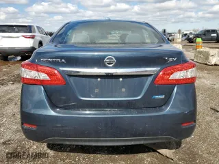 2013 Nissan Sentra SV with VIN 3N1AB7APXDL669682, listed as a Copart auction lot 49552735 with 167,009 mi miles and Salvage Title. Bid and sale history available at carsss.com. Image 6.