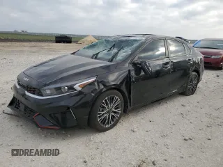 2023 Kia Forte GT-Line with VIN 3KPF54AD1PE584723, listed as a Copart auction lot 48689355 with 18,173 mi miles and Salvage Title. Bid and sale history available at carsss.com. Image 1.