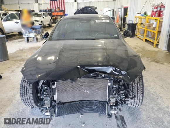 2022 Mercedes-Benz C 300 with VIN W1KAF4HB2NR042016, listed as a Copart auction lot 42020785 with 24,522 mi miles and Salvage Title. Bid and sale history available at DreamBid. Image 5.