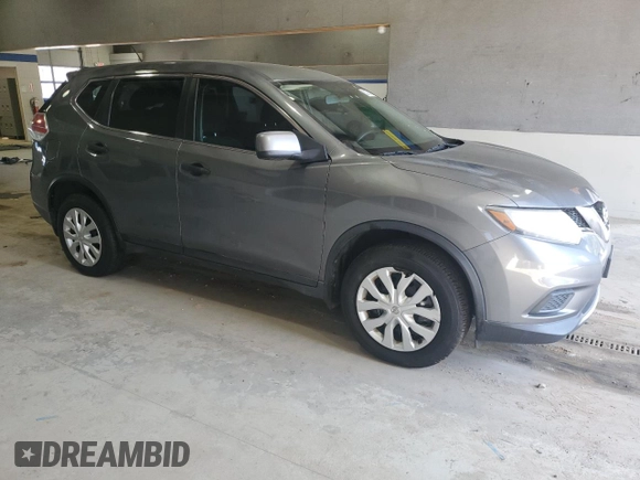 2016 Nissan Rogue S with VIN JN8AT2MT1GW000676, listed as a Copart auction lot 53278815 with 205,504 mi miles and Clean Title. Bid and sale history available at DreamBid. Image 4.