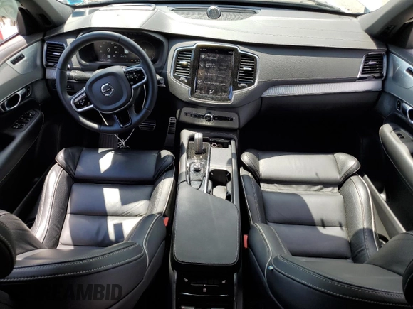 2022 Volvo XC90 R-Design with VIN YV4BR0CM5N1814897, listed as a Copart auction lot 60483314 with 35,622 mi miles and Salvage Title. Bid and sale history available at carsss.com. Image 8.
