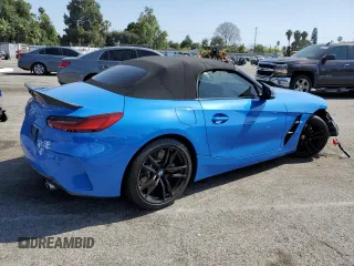 2019 BMW Z4 sDrive30i with VIN WBAHF3C58KWW46216, listed as a Copart auction lot 53356464 with 0 mi miles. Bid and sale history available at carsss.com. Image 3.