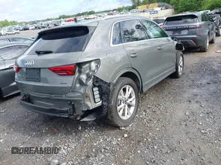 2021 Audi Q3 S line Premium with VIN WA1DECF39M1102591, listed as a IAAI auction lot 42232027 with 37,147 mi miles and . Bid and sale history available at DreamBid. Image 4.