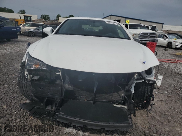 2015 Lexus RC 350 F Sport with VIN JTHHE5BC8F5000511, listed as a Copart auction lot 61220175 with 93,587 mi miles and Salvage title. Bid and sale history available at DreamBid. Image 5.