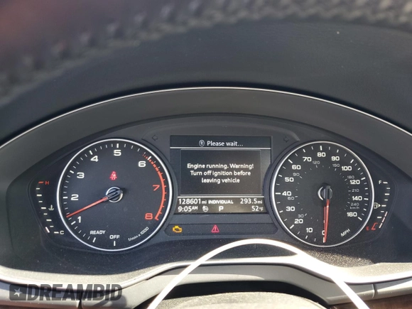 2018 Audi Q5 Premium with VIN WA1ANAFY8J2004645, listed as a Copart auction lot 52393465 with 128,601 mi miles and Clean Title. Bid and sale history available at carsss.com. Image 9.