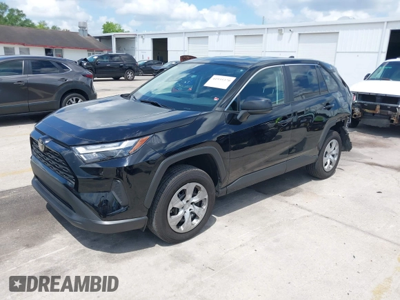 2024 Toyota RAV4 LE with VIN 2T3H1RFVXRW326047, listed as a IAAI auction lot 41935370 with 24,529 mi miles. Bid and sale history available at carsss.com. Image 2.