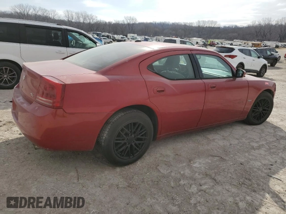 2006 Dodge Charger R/T with VIN 2B3KA53H56H134416, listed as a Copart auction lot 47165505 with 194,484 mi miles and Clean Title. Bid and sale history available at carsss.com. Image 3.