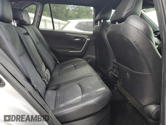2021 Toyota RAV4 Hybrid XSE with VIN 2T3E6RFVXMW020561, listed as a Copart auction lot 64822005 with 39,434 mi miles and Salvage title. Bid and sale history available at DreamBid. Image 11.
