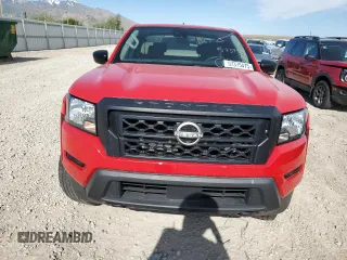 2022 Nissan Frontier S with VIN 1N6ED1CM2NN654715, listed as a Copart auction lot 57375475 with 38,432 mi miles and Salvage title. Bid and sale history available at DreamBid. Image 5.