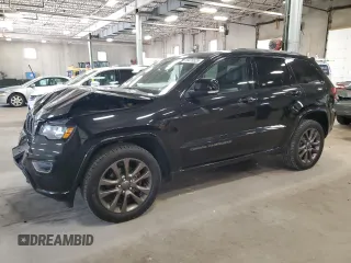 2017 Jeep Grand Cherokee Limited with VIN 1C4RJFBG4HC694526, listed as a Copart auction lot 59476525 with 99,607 mi miles and Salvage title. Bid and sale history available at DreamBid. Image 1.