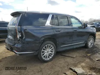 2024 Cadillac Escalade 4WD Premium Luxury z VIN 1GYS4BKL5RR260915, wystawiony jako Copart lot #50432055 z przebiegiem 17 236 mil mil oraz Czysty tytuł • Clean title. Historia ofert i sprzedaży dostępna na DreamBid. Obrazek 3.