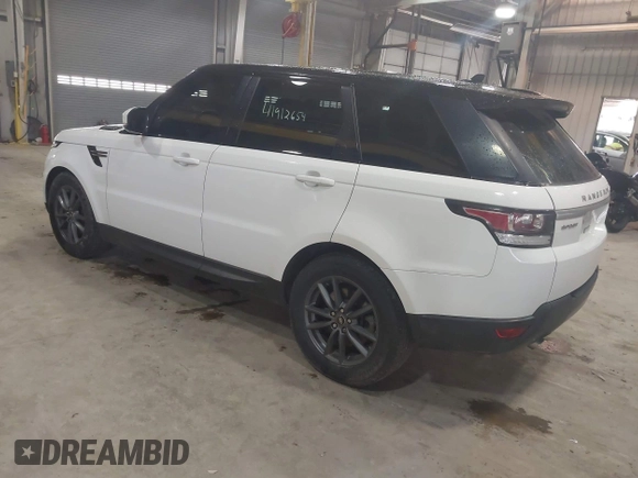 2016 Land Rover Range Rover Sport SE with VIN SALWG2KF7GA102962, listed as a IAAI auction lot 41912654 with 121,207 mi miles and . Bid and sale history available at DreamBid. Image 3.