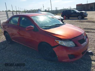 2009 Toyota Corolla with VIN JTDBL40E099024455, listed as a IAAI auction lot 41870073 with 259,524 mi miles. Bid and sale history available at carsss.com. Image 1.