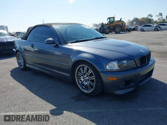 2002 BMW 3 Series M3 with VIN WBSBR934X2EX22785, listed as a IAAI auction lot 41866409 with 91,058 mi miles. Bid and sale history available at carsss.com. Image 1.